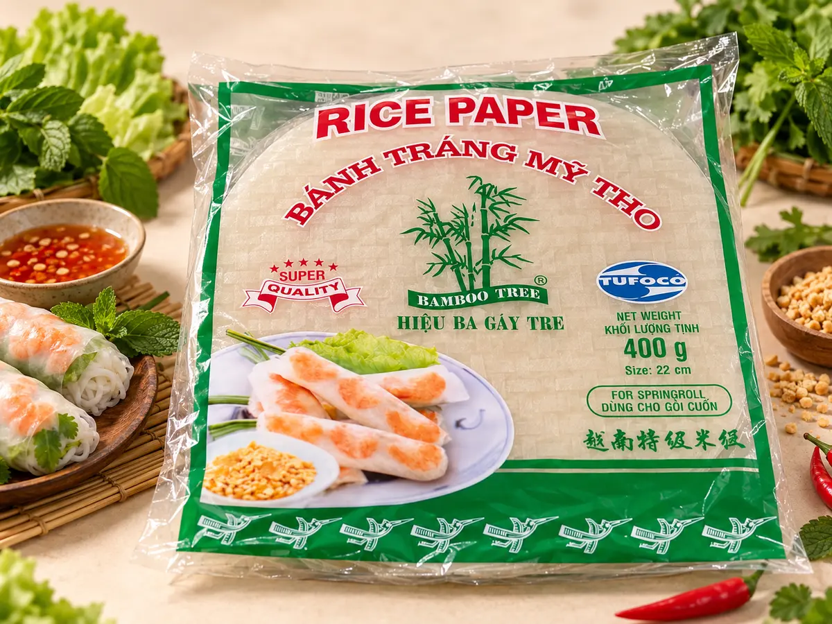 Reispapier aus dem Sortiment von Asian Shop Wang