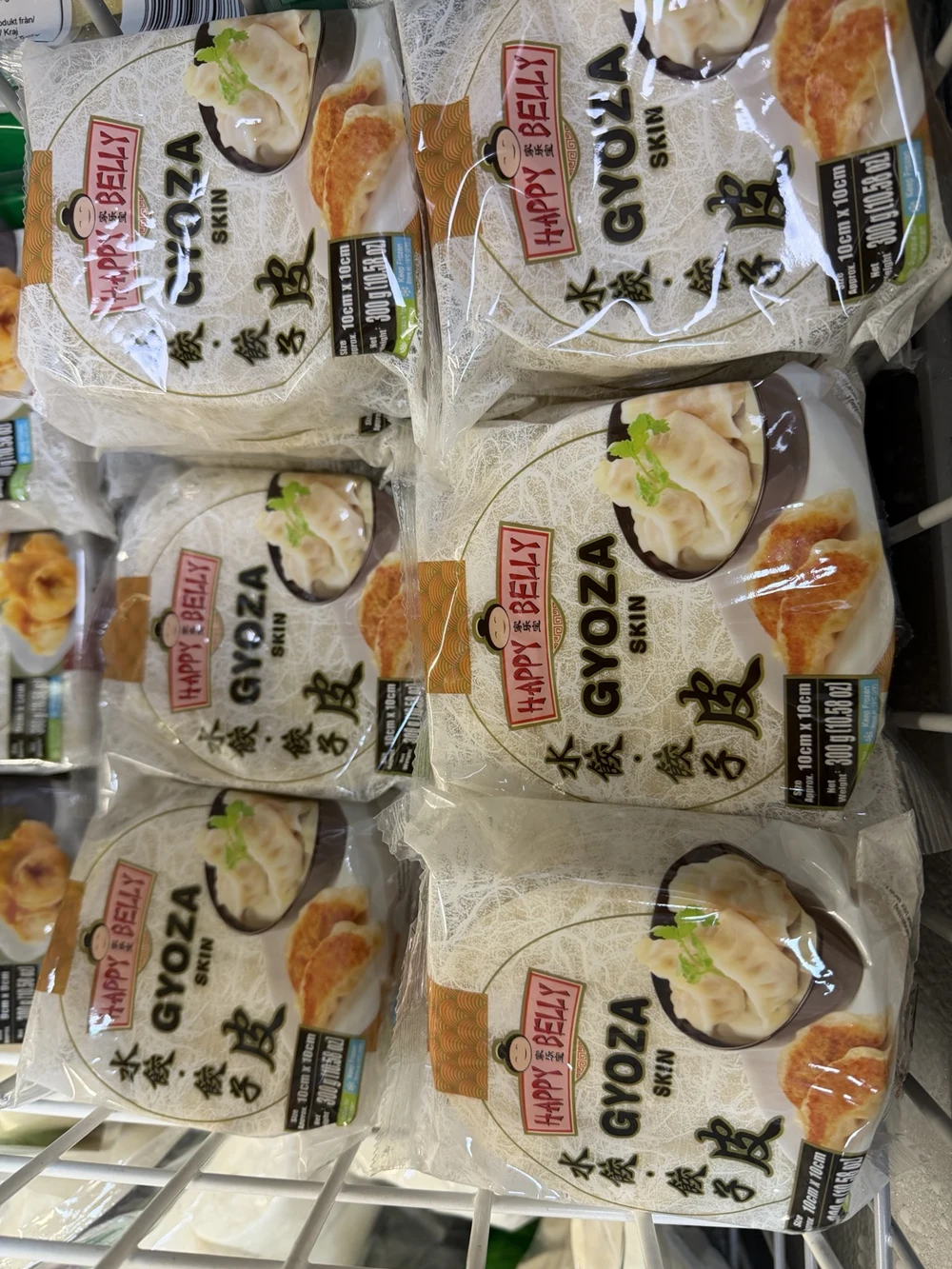 Happy Belly Gyoza-Teigblätter aus dem Sortiment von Asian Shop Wang